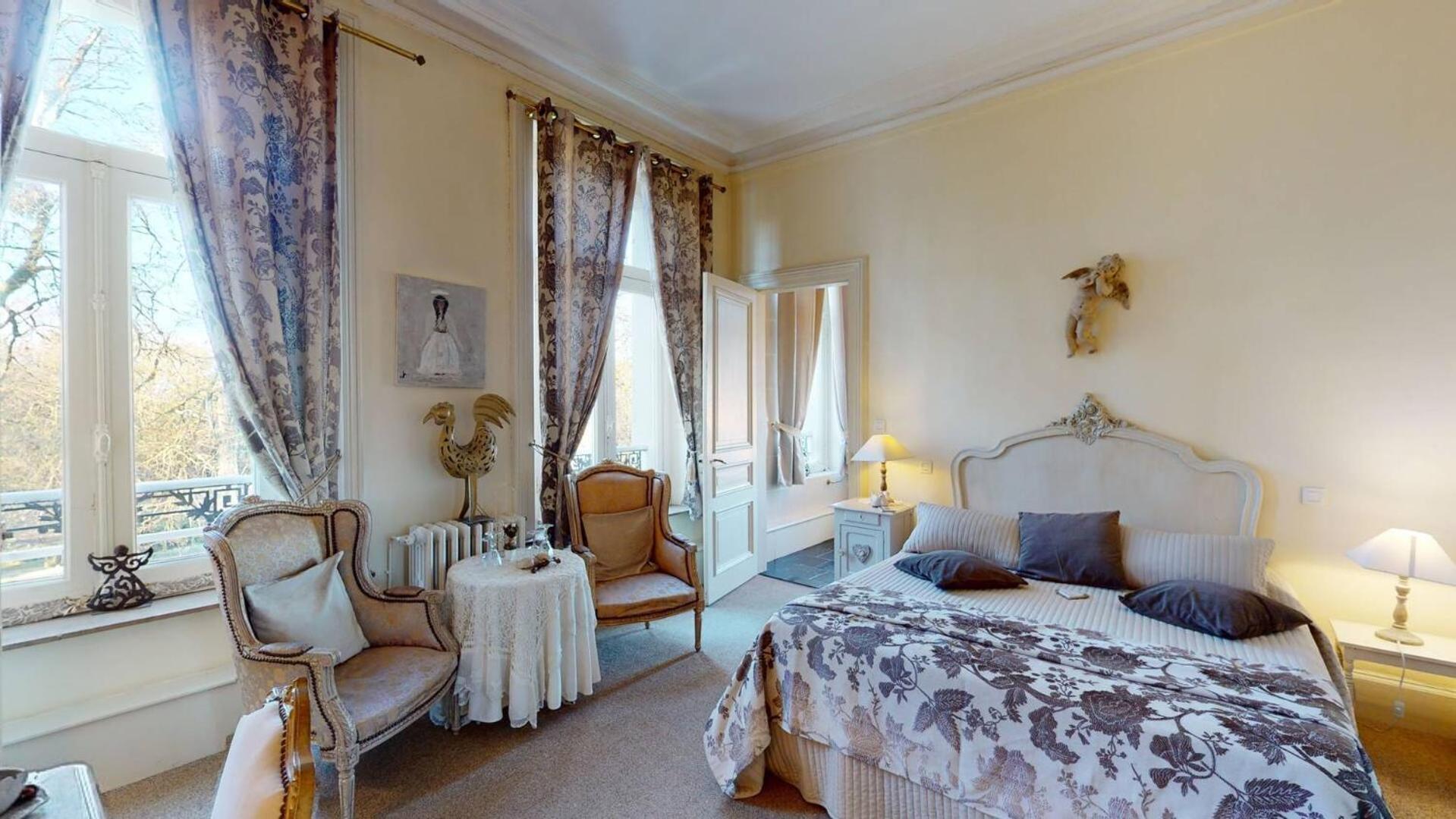 Chateau "Le Castel Des Anges" Wailly-Beaucamp Екстериор снимка