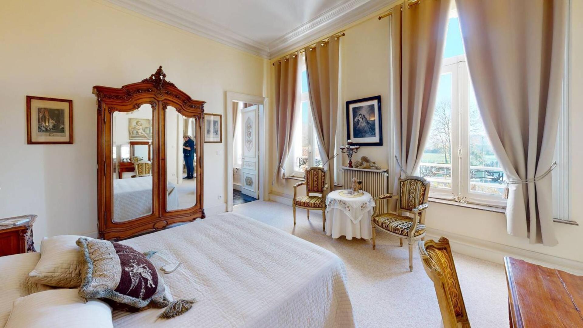 Chateau "Le Castel Des Anges" Wailly-Beaucamp Екстериор снимка